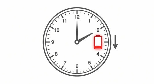 Conceptual clinical diagram illustrating the 2:00 PM circadian dip and the severe drop in metabolic energy associated with post-prandial somnolence and the afternoon slump.